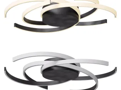 Lindby LED ceiling light 3D model buy