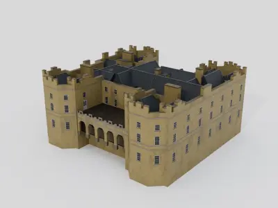 The Dower House 3D model