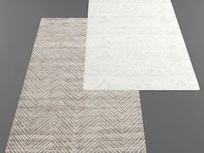 Rugs set356 3D model