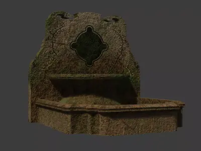  Fountain 3D model