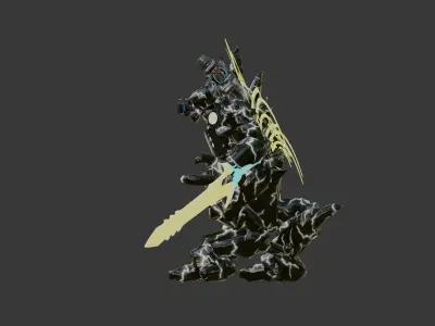 ultamite sonic tri titan 3D model