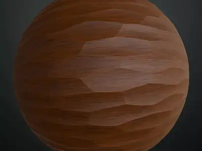 Rough Natural Forest Bark PBR Seamless Texture