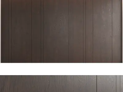 Wood panels set1 3D model