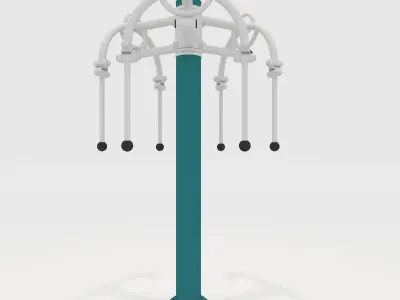 Gym Outdoor 12 3D model