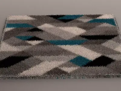 modern  carpet   3D model