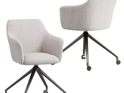 Leolux LX Chair 3D model