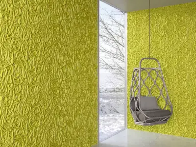 wall panel 075 AM147 3D model