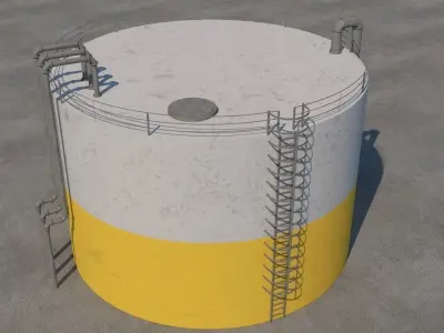 Nuclear Power Plant 3D Models 3D model