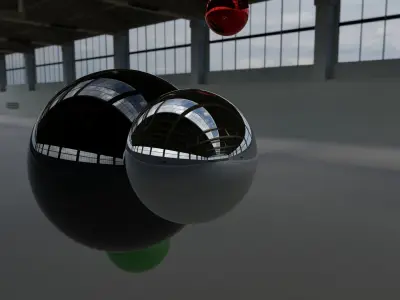 HDRI - Factory Hall Interior 2 Texture