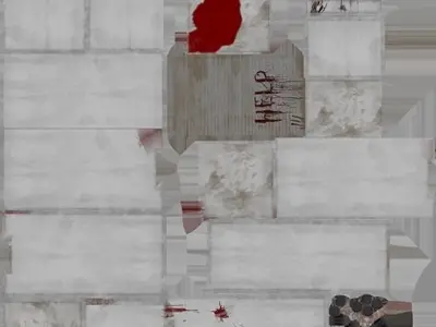 Roll-up Door Cabinet Low-poly 3D model