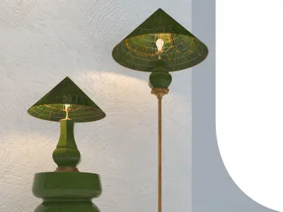 NON LA - LAMP Low-poly 3D model