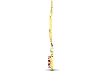 Solitaire Pendants  3D print model 5