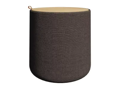 Alicia Storage Stool and Coffee Table Low-poly 3D model