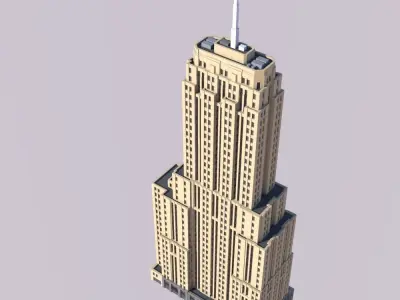 Palmolive Building 3D print model