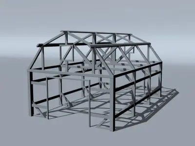 Barn 24002 3D model