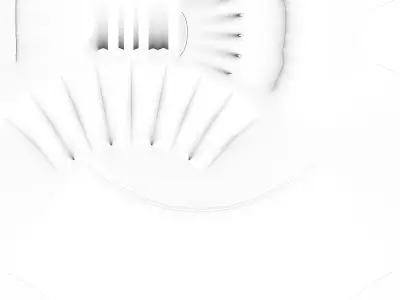 Bedroom Lamp low-poly game ready Low-poly 3D model