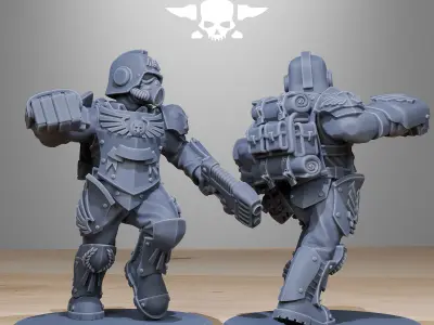 GrimGuard Elites 3D print model