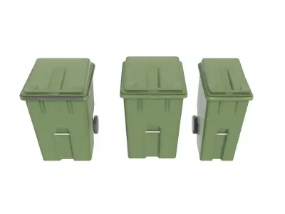 Trash can  3D model