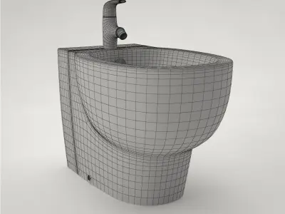 Pro - Bidet Jacob Delafon OVE-E1705 3D model