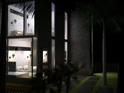 Modern  House 3D model