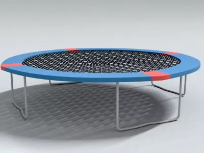 laos Kids Trampoline 3D model