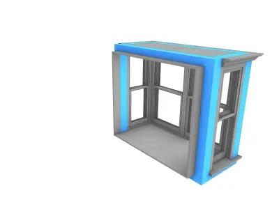 bay window 3D model