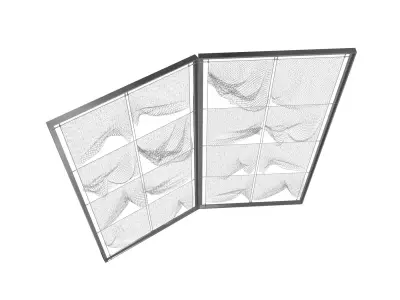 MTX Architectural Pierre Alain Cornaz Averse Panel screen 3D model