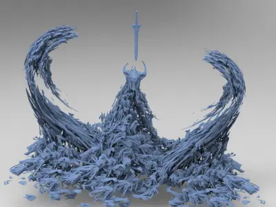 Undead  treasure wave 1 3D model