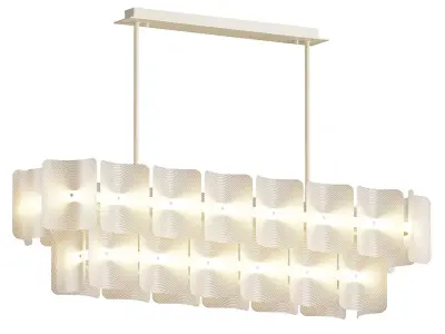 Fingerprint Linear Chandelier 3D model