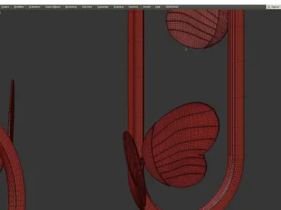 BABETTA GEOMETRY Low-poly 3D model