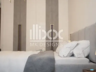 Modern bedroom 3D model