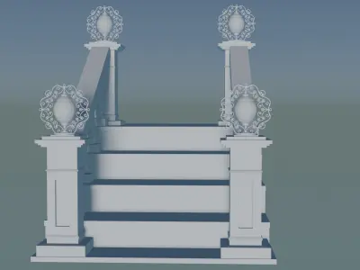 staircase 3D print model