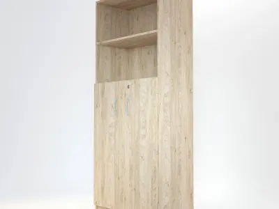 Wooden Cabinet 30 3D model