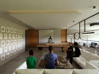 Coaching Center 3D model