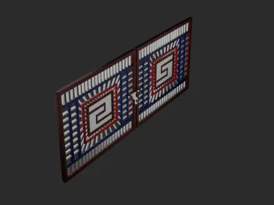 Gate 3D Model 3D model