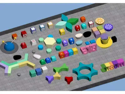 Creative Ornaments 3D model