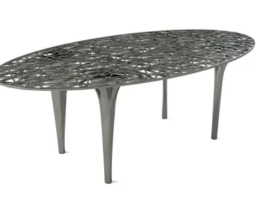 Sedona Dining table Low-poly 3D model