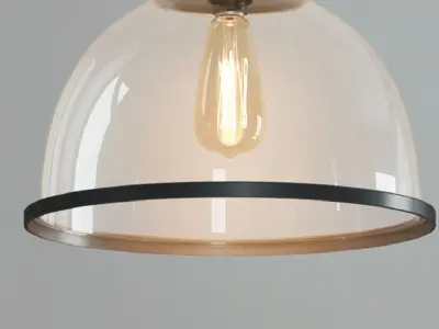 Hanging lamp LOFT HOUSE P-190 3D model