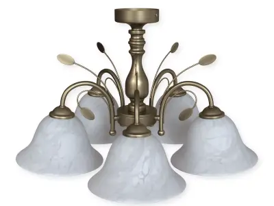 Ceiling chandelier 69007 - 5W 3D model