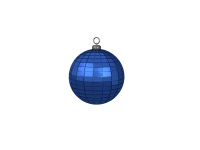 Disco Ball v1 002 Low-poly 3D model
