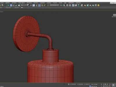 Mitzi Niko Wall Sconce Low-poly 3D model