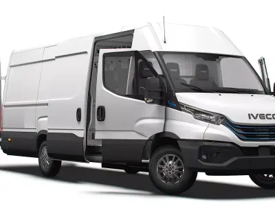 Iveco eDaily Van L5H2 HQ Interior 2024 3D model