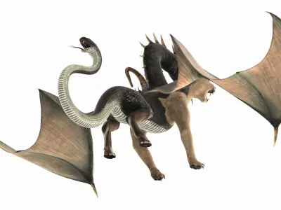  Mythical Chimera Creature 