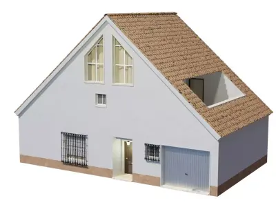 HOUSE - Barraca Valenciana Style 3D model