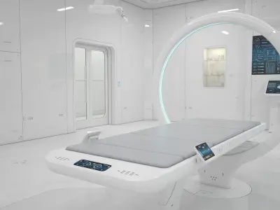 Sci-Fi Laboratory and Corridor 3D model