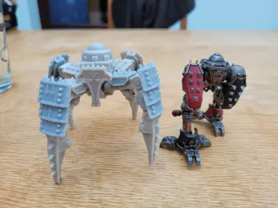 WARDOG QUADRAPEDAL LEGS 3D print model