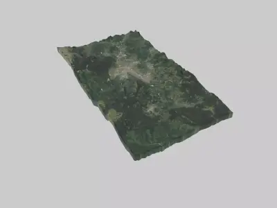 SARAJEVO City Low-poly 3D model