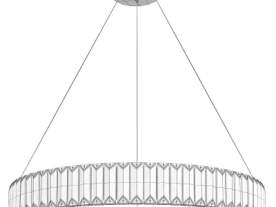 Orbicular Island Lighting Low-poly 3D model