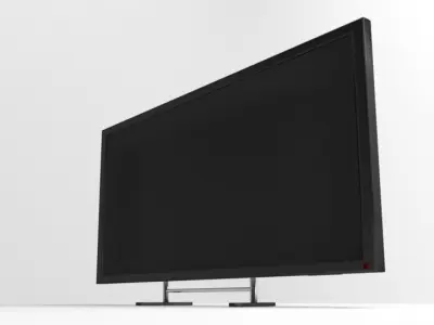 Flat-Panel Monitor 65inch 3D model