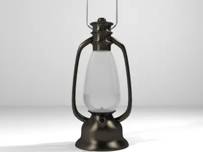 Lamp - Antique 3D model